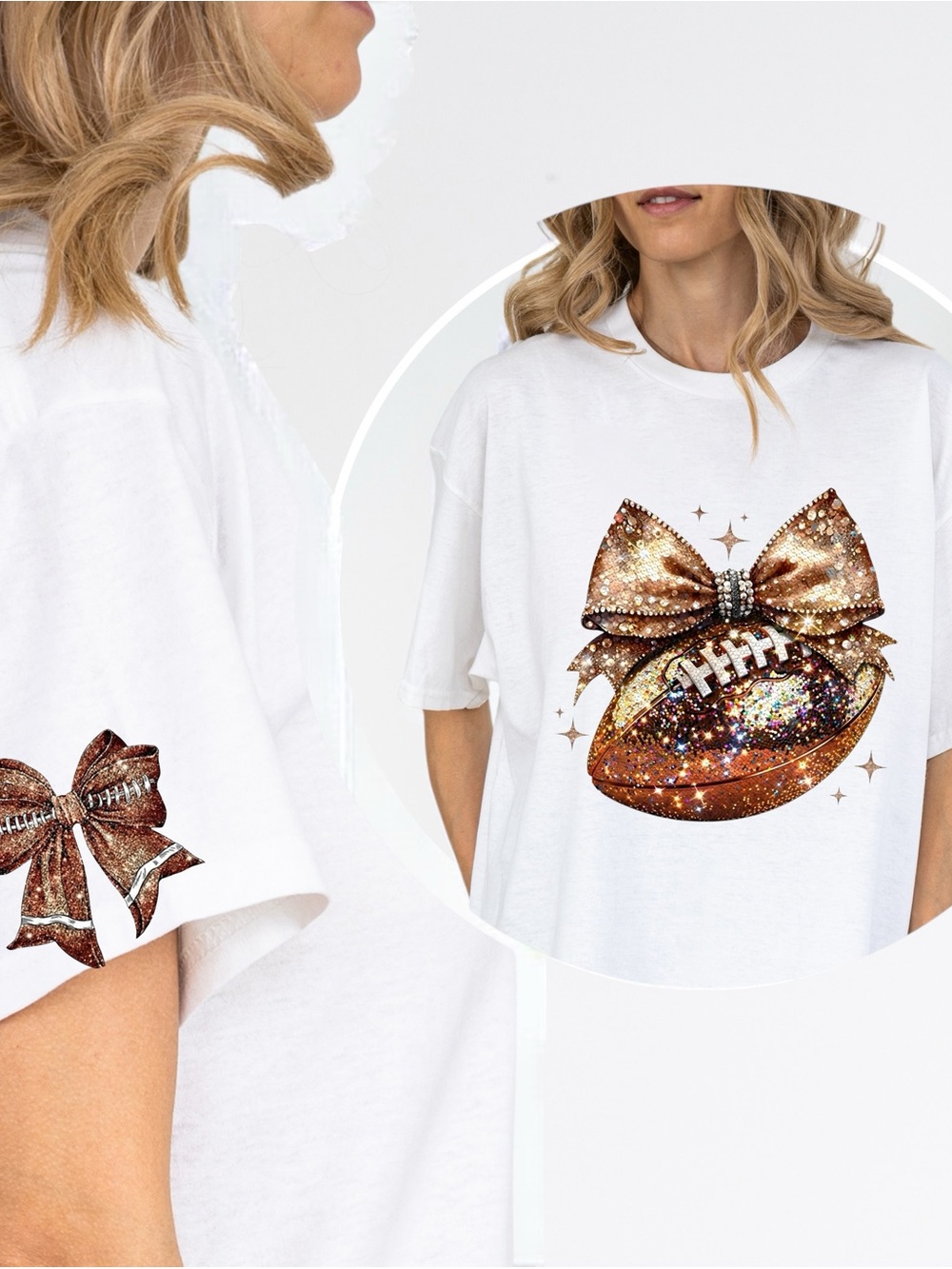 Football tees pick 1 made to order S M L XL New many to choose from be ready - Picture 14 of 16